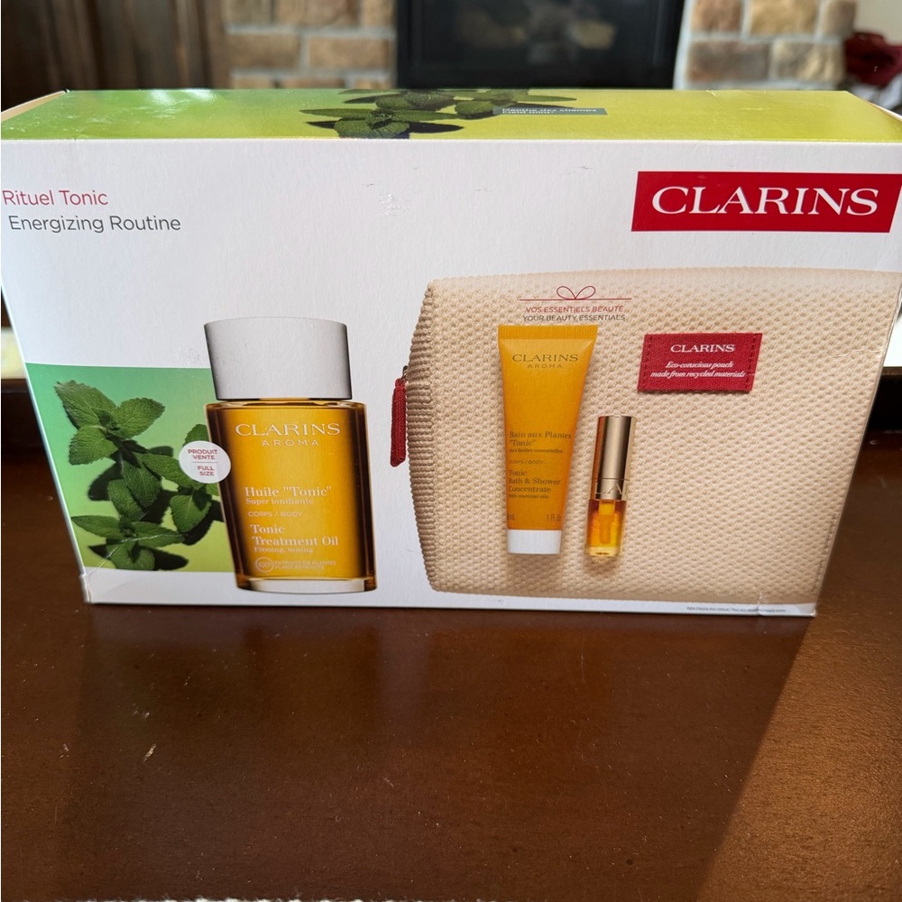 Clarins Rituel Tonic Energizing Routine Box Set NEW - Picture 2 of 10